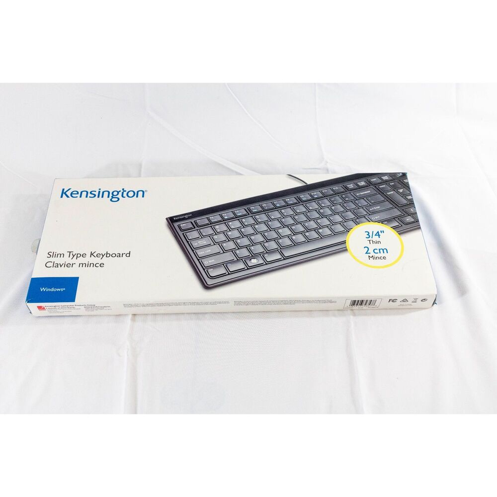 Kensington Corded Slim Type Keyboard (Windows)